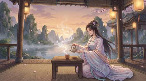 福利姬古风茶道视频